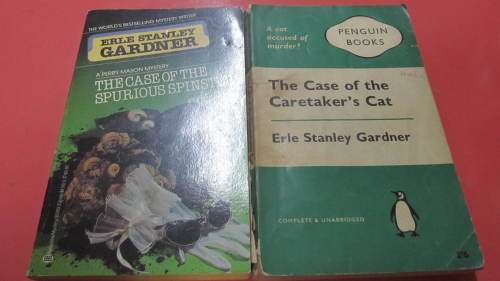 8 x Erle Stanley Gardner Novels (Soft Cover) - Perry Mason Cases : All for ONE bid