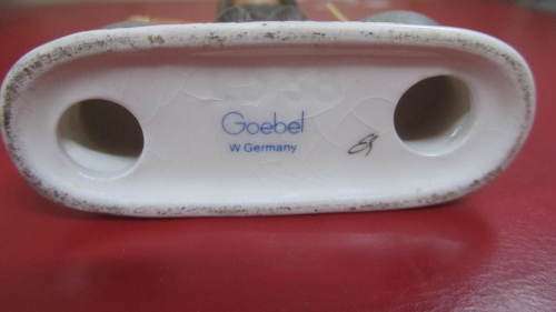Small Hummel Mors Ceramic Figurine - Water Carrier : Goebel W Germany
