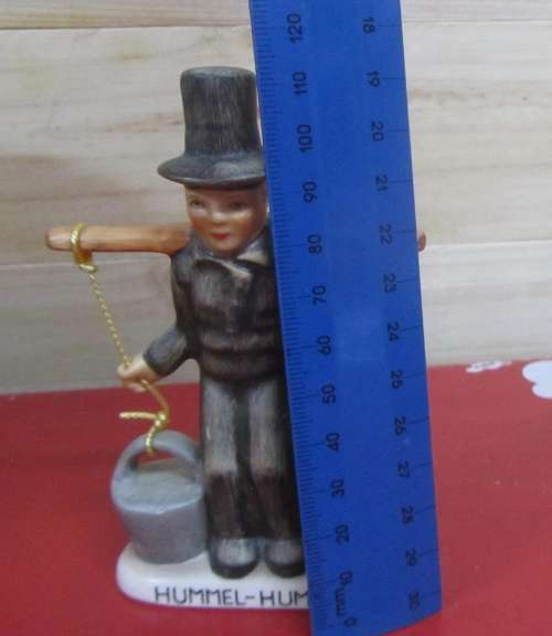 Small Hummel Mors Ceramic Figurine - Water Carrier : Goebel W Germany