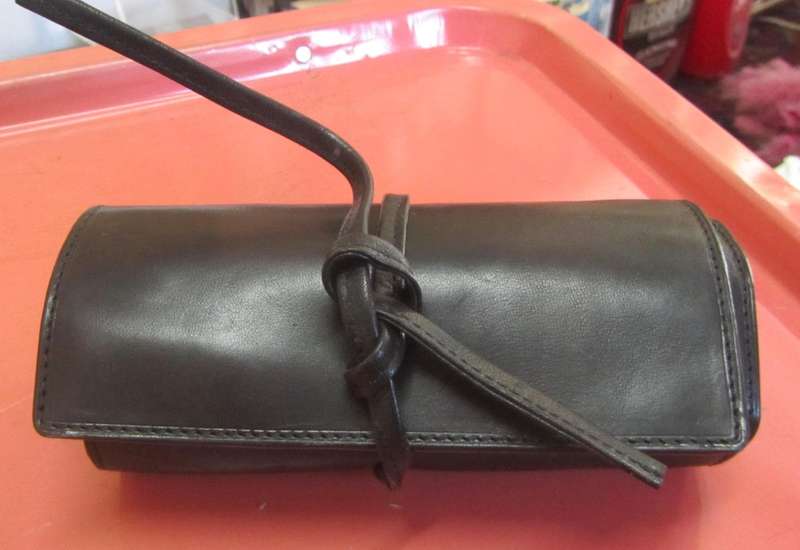 Tony Perotti (Italy) Leather Jewellery Roll