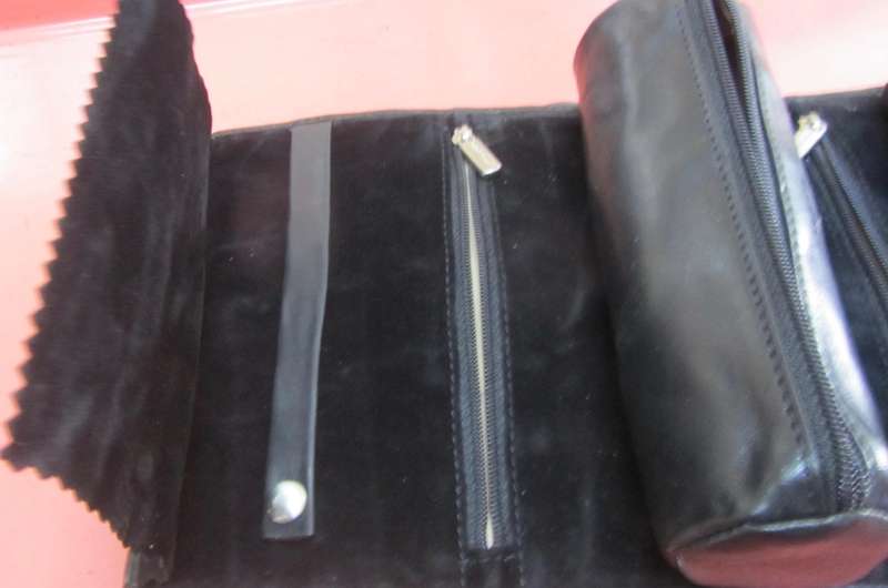 Tony Perotti (Italy) Leather Jewellery Roll