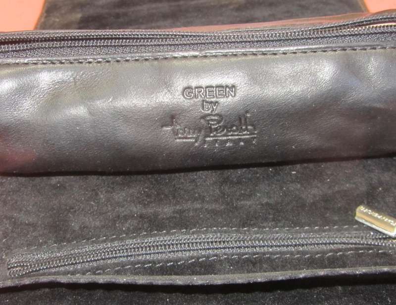 Tony Perotti (Italy) Leather Jewellery Roll