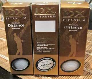 MacGregor Titanium DX Maximum Distance Golf Balls (BNIB)