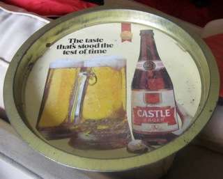 Vintage CASTLE LAGER Tray