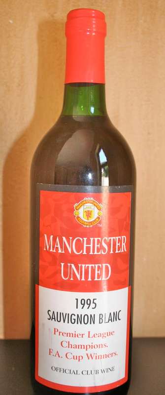 Manchester United - OFFICIAL CLUB WINE   -   1995  Sauvignon Blanc