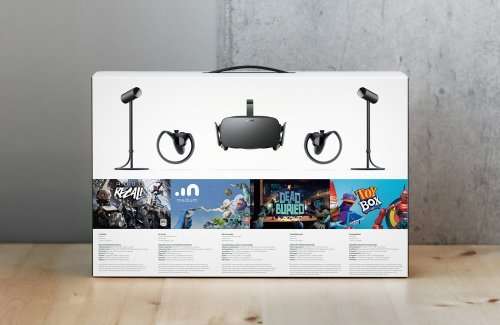 Oculus Rift + Touch Virtual Reality System.