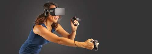 Oculus Rift + Touch Virtual Reality System.