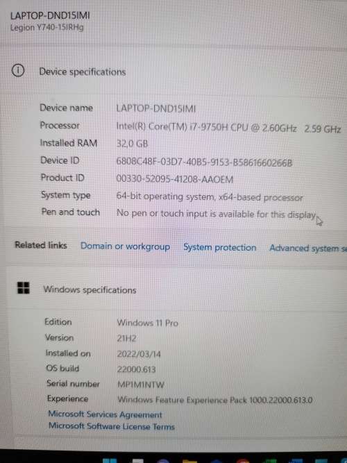 LENOVO GAMING LAPTOP, 144hz FHD , RTX 2070 *BRAND NEW CONDITION*