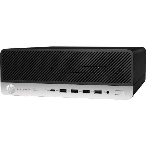 HP EliteDesk 705 G4 SFF, 32 Gig RAM, RYZEN 7 PRO 2700X with Nvidia GT1030