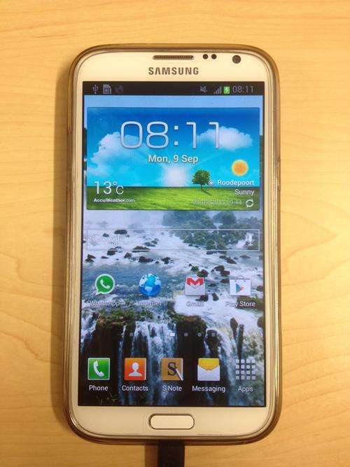 *** Samsung Galaxy Note 2 - LTE & 4G capability - WHITE !!! ***