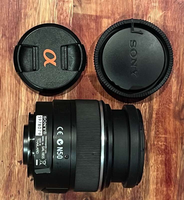 Sony DT 18-55mm F3.5-5.6 SAM A-Mount Lens Model SAL1855 N50