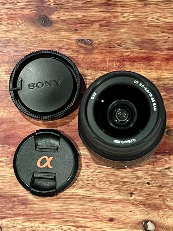 Sony DT 18-55mm F3.5-5.6 SAM A-Mount Lens Model SAL1855 N50