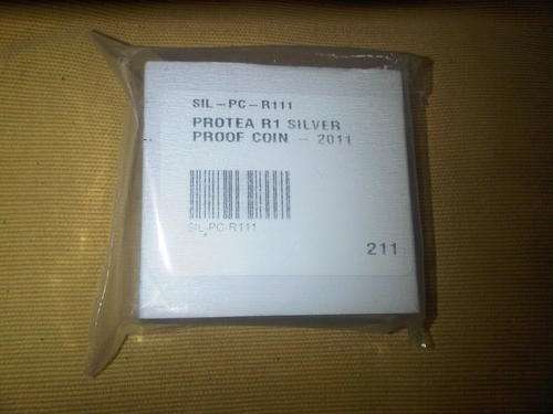 ***JM Coetzee 2011 Silver R1 Protea PROOF Nobel Prize*** (STILL SEALED) -- LOW START!!! --