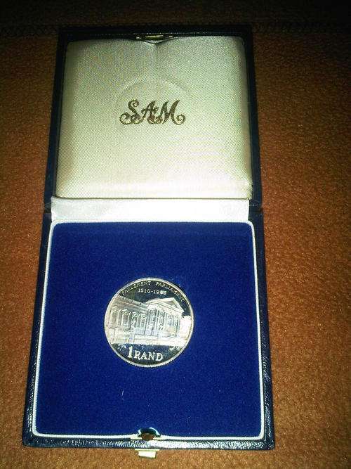 **1985 Parliament R1 Proof Silver Coin**