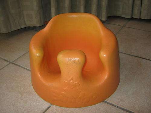 Bumbo baby seat with tray