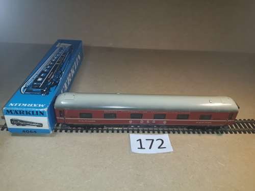 Marklin 4046 - Sleeping car - All Metal - "HO"