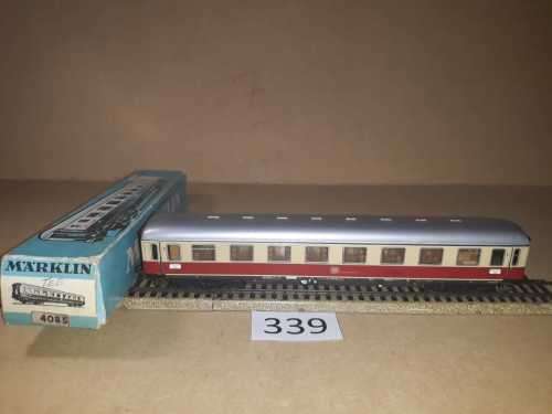 Marklin 4085 - TEE Compartment Carriage - all metal "HO"