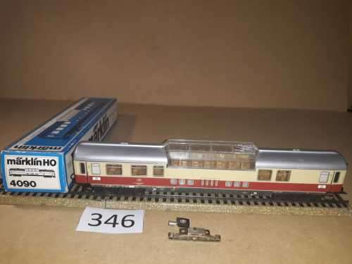 Marklin 4090 - TEE observation Coach - All Metal "HO"