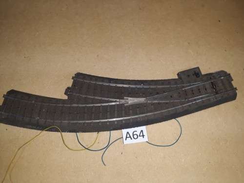 Marklin 24672 - C- Track Curved Right Point - Motorized  "HO"