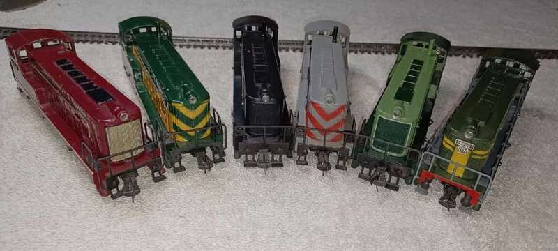 Fleischmann 1340 6 of the 7 versions Baldwin Diesel Locomotives
