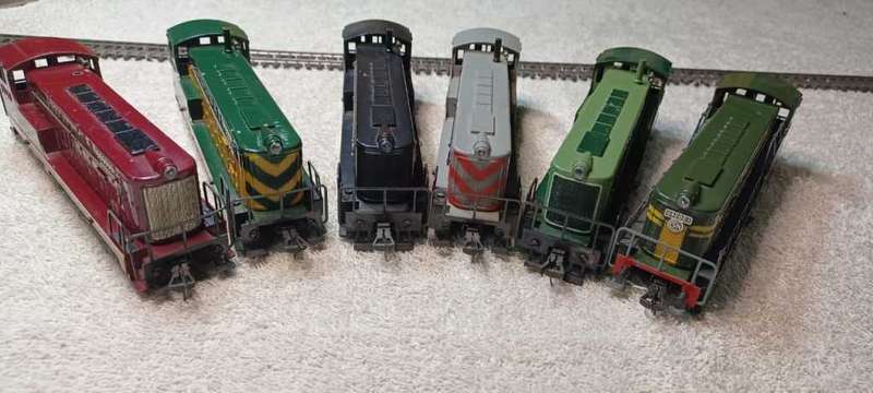 Fleischmann 1340 6 of the 7 versions Baldwin Diesel Locomotives