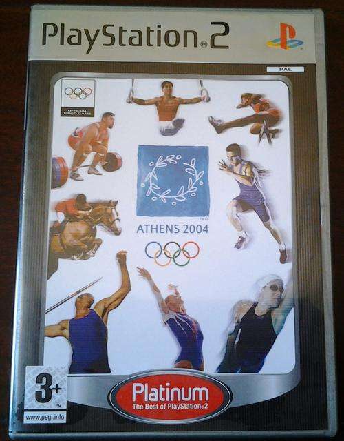 PS2 GAME - ATHENS 2004 (THE OFFICIAL VIDEO GAME OF THE OLYMPIC GAMES)