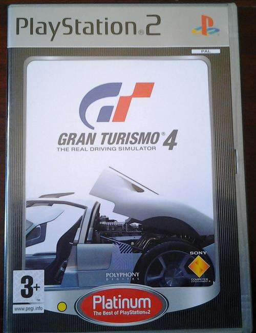 PS2 GAME - GRAN TURISMO 4,THE REAL DRIVING SIMULATOR