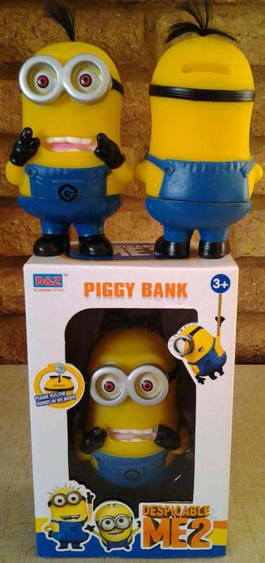 ** BRAND NEW!! **  DESPICABLE ME 2 MINION PIGGY BANK