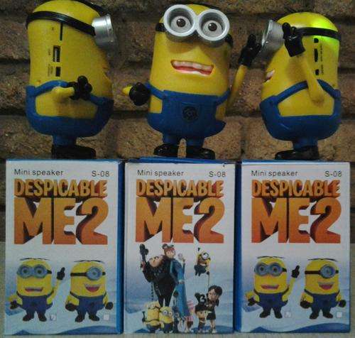 NEW STOCK!!!  DESPICABLE ME 2 MINION MP3 PLAYER / FM / SPEAKER!!!