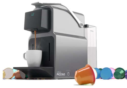 Cafféluxe Piccolo Espresso Machine! WITH OVER 120 CAPSULES! AND CAPSULE HOLDER!