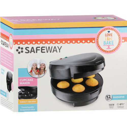 SAFEWAY CUPCAKE MAKER AND WAFFLE MAKER! Love to Bake COMBO!