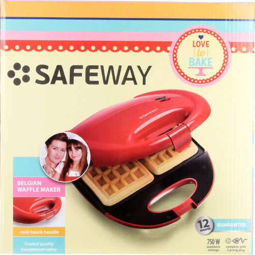 SAFEWAY CUPCAKE MAKER AND WAFFLE MAKER! Love to Bake COMBO!