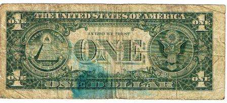 One Dollar bill 1974 series