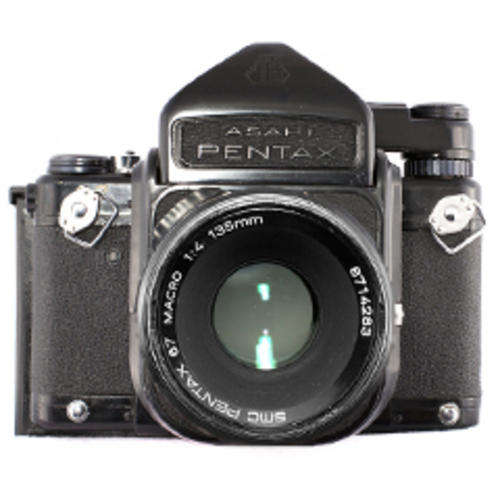 PENTAX 6x7 + POLAROID back + SMC Takumar 135mm F/4 MACRO