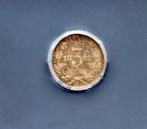 1892 1 TICKEY GRADED XF 45
