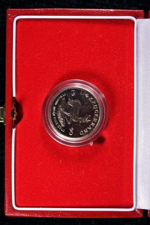 1990 ONE QUARTER OUNCE PKR  1096 MINTED