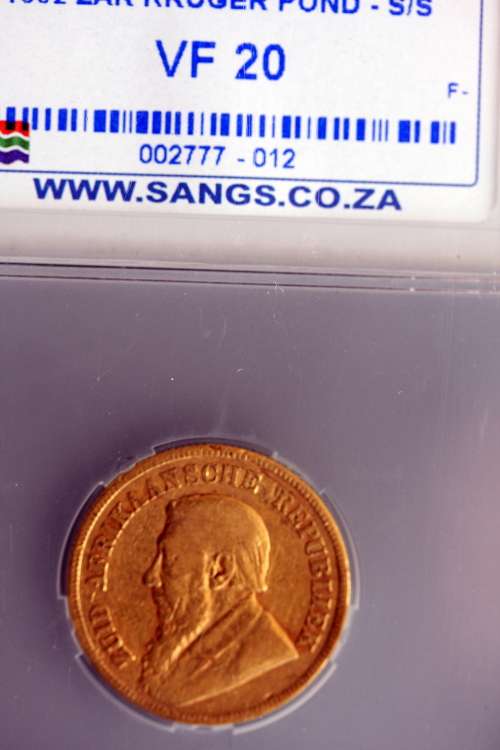 1892 ZAR Pond Rare