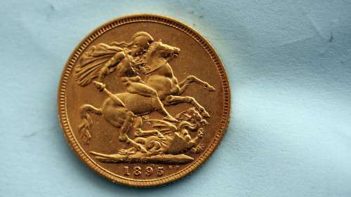 1895 UK Gold sovereign