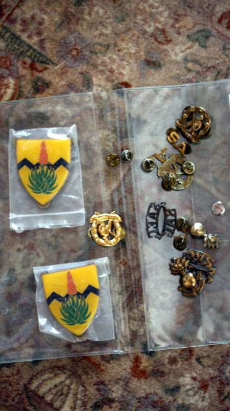 Military shoulder  flashes and others