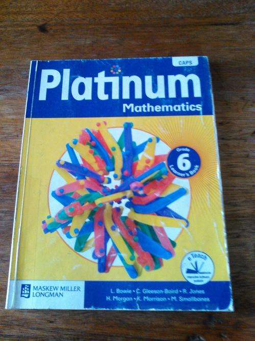 Platinum Grade 6 Mathematics - Learners Book