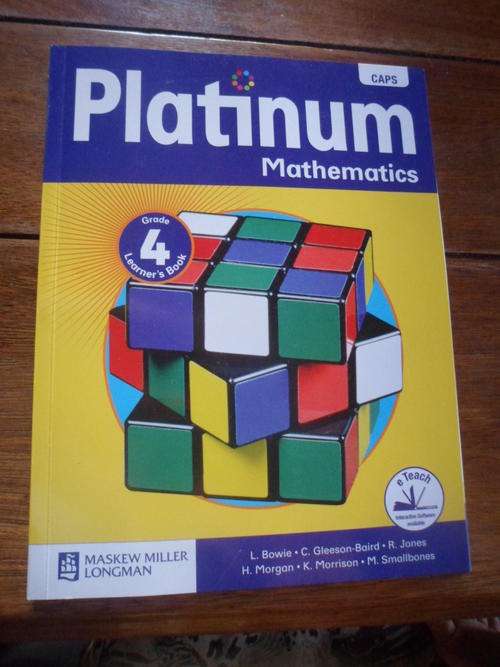 Platinum Mathematics Grade 4 Learners Book