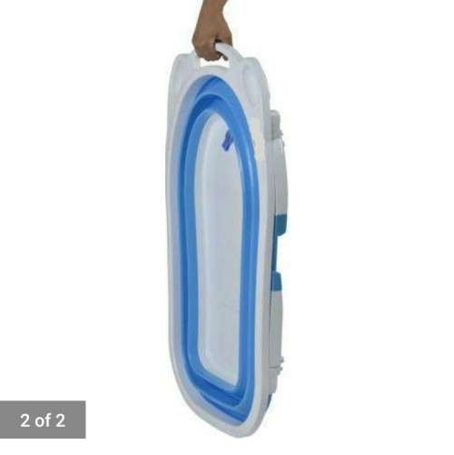 Baby folding bath colour pink and blue