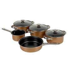 Mainstays carbon steel cookware set 10 piece