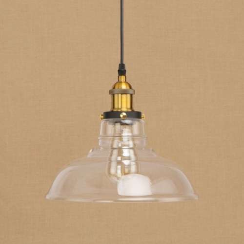 Clear Glass Pendant Light
