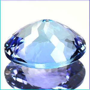 1.32 Cts DAZZLING FANCY VIOLET BLUE NATURAL  TANZANITE