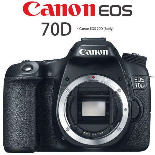 Canon EOS 70D Body 18MP Digital SLR