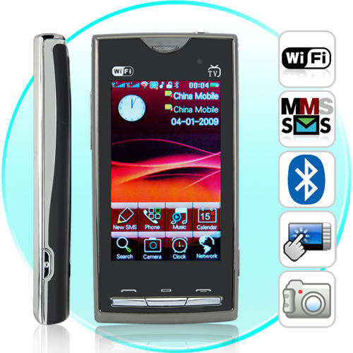 Brand New!!!Destino - Quadband GSM Dual SIM Wifi Touchscreen Cellphone TV!!!
