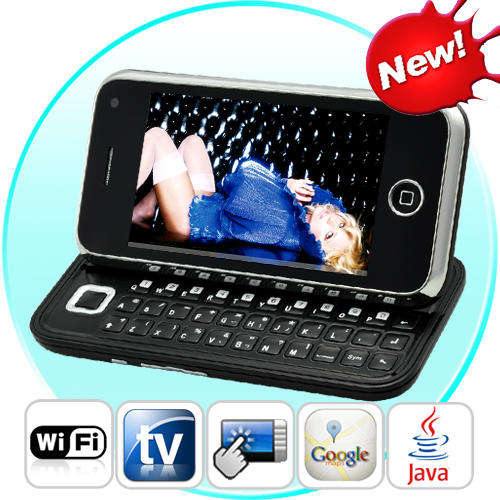 N97 McLovin Quadband Dual SIM Cell Phone with Keyboard