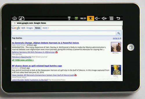 Epad 7" Touch Screen Google Android 3G Tablet PC MID UMPC with WiFi Camera E-book (D/T)