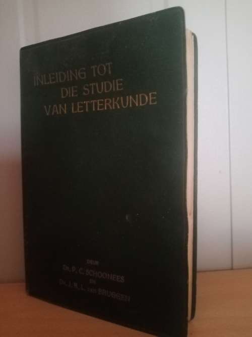 Inleiding tot die studie van letterkunde